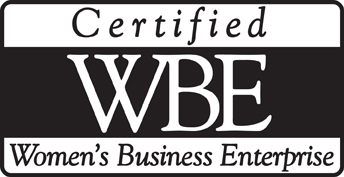 Certified WBE Women's Business Enterprise